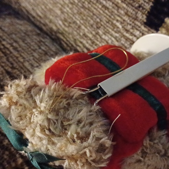 4/$80 Cute Plush Bear In A Christmas Present Costume - Stand - Picture 3 of 5